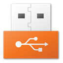 Usb, red Chocolate icon