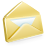 envelope, open, Email, Letter Khaki icon