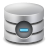 Minus, delete, remove, Database Silver icon