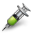 injection, green Icon
