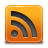 Rss, Orange, feed Chocolate icon