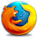 Firefox, mozilla Black icon