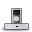 Dock, ipod, Apple Black icon