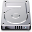harddisk Silver icon