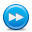 button, Forward DodgerBlue icon