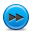 Forward, button DodgerBlue icon