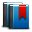 Favorite, bookmark, Library DarkSlateGray icon