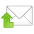 mail, reply DarkGray icon