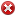 cross, Circle Firebrick icon