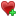 plus, Heart DarkRed icon
