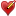 Heart, pencil DarkRed icon
