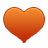 Heart, Favorite, bookmark, love Firebrick icon