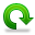 Arrow, Reload, sync Green icon