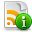File, Info, Rss Gainsboro icon