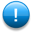 exclamation, Badge DodgerBlue icon