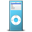 ipod, nano, Apple, Blue Black icon