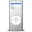 Apple, silver, nano, ipod Icon