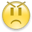 smiley, Angry Khaki icon
