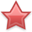 red, star Black icon