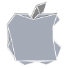 Apple, Logo DarkGray icon