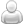 user, White Silver icon