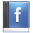 Facebook, Social, Book SteelBlue icon
