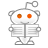 Reddit Gray icon