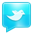 twitter, Social Turquoise icon