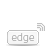 edge, Badge WhiteSmoke icon