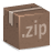 Zip, inventory, Box DimGray icon