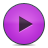 play, button, pink Icon