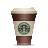starbucks, Coffee, Go, to DimGray icon