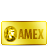 Credit card, credit, Amex, card, Bank, gold Goldenrod icon