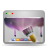 Desktop, wallpapers, Aurora Silver icon