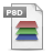 Psd, File, photoshop WhiteSmoke icon