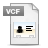 File, vcf WhiteSmoke icon