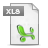 xls, File WhiteSmoke icon