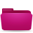 Folder, pink MediumVioletRed icon