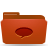 Folder, red, conversations Icon