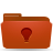 ideas, Folder, red Firebrick icon