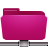 Folder, pink, Remote MediumVioletRed icon