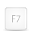 F7, Key Icon