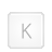 Key, Letter, K Icon