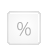 Percent, Key Icon