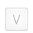 v, Key WhiteSmoke icon