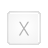 x, Key WhiteSmoke icon