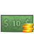 Coins, Dollar, Money Icon