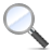 search, magnifying glass, zoom, Find DarkGray icon