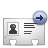 Vcard, Forward WhiteSmoke icon