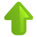 Arrow, Up OliveDrab icon